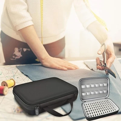 Bobbin Holder Case Carrying Bag Portable Sewing Box Machine Bobbin Organizer - Image 1 of 4