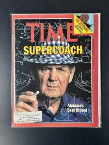 Time Magazine September 1980 Supercoach University Alabama Paul Bear Bryant J - Picture 1 of 3