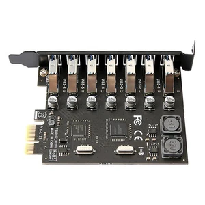 PCB+Metal 5Gbps 7 Port USB3.0 PCI Express Card Expansion Converter Adapter - Afbeelding 1 van 11