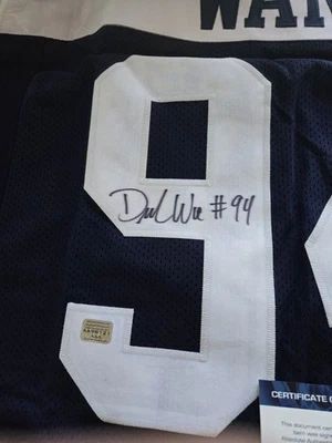 Jersey estilo personalizado autógrafo Demarcus Ware absolutamente auténtico. Com Foto 1 de 4