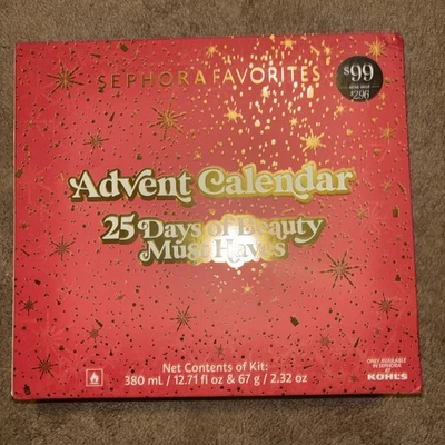Sephora Favorites Advent Calendar 25 Days of Beauty Holiday Limited Edition 2025 - Image 1 of 2