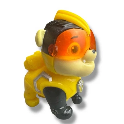 Игрушечная фигурка Paw Patrol Mighty Super Paws Rubble сменная только Spin Master - Изображение 1 из 2