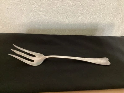 Vintage Mid-century Reed & Barton 11 1/2” Serving Fork / Heavy Duty - Image 1 of 4