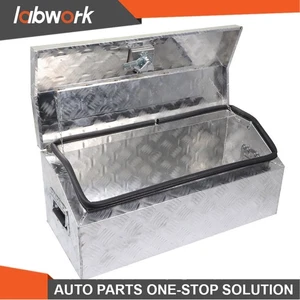 Labwork 30"x13"x13" Silver Aluminum Underbody Tool Box For Truck Pickup Trailer - Picture 1 of 14