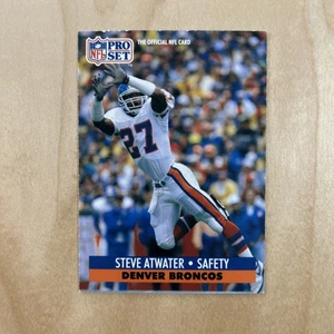 1991 Pro Set - Steve Atwater #136 - Picture 1 of 2