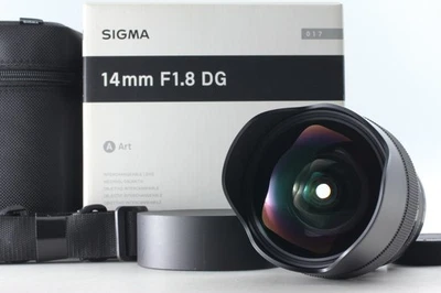 【Como nuevo con caja】 SIGMA Art 14mm f/1.8 DG HSM para Nikon de Japón #109 - Imagen 1 de 4