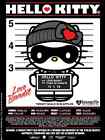 Sanrio Loungefly Hello Kitty Love Bandit Cat Burgler Thief Poster Banner Sign