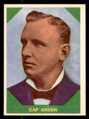1960 Fleer Baseball Greats Baseball #44 Cap Anson EX/MT — 第 1/2 张图片