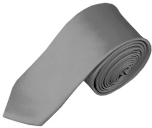 NYFASHION101® Manzini Neckwear® Boys' Kids' Children's Solid Color 48" Neck Tie - Picture 1 of 44