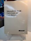 Microsoft GW- Basic. User's Guide and User's Reference. Quick ship item. 