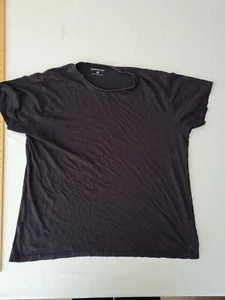 Mens T-Shirt Cedar Wood State Size XL Black Short Sleeve 29252 - Picture 1 of 11