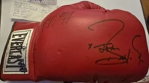 IBHOF SIGNED GLOVE MINTER LOPEZ MCGUIGAN DIAZ CHACON MIGHTY MIKE  & 20 MORE COA - Picture 1 of 9