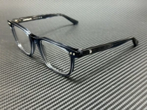 MONT BLANC MB0256O 007 Blue Transparent Large 53 mm Men's Eyeglasses - Picture 1 of 5