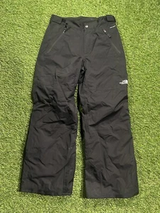 The North Face DryVent Boys Youth Large Grow Black Lined Winter Snow Pants - Picture 1 of 8