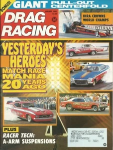 DRAG RACING 1990 JAN - MATCH RACING HEROES, FALL NATS, PEDREGON - Imagen 1 de 1