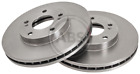 Front Set 2x Brake Discs A.B.S. 16494 for Nissan 200SX/300ZX (90-99)