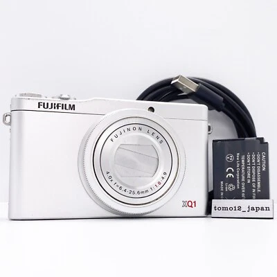 Fujifilm X Series XQ1 Silver 12.0MP 4x Zoom Compact Digital Camera From Japan - Image 1 of 4