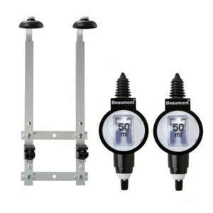 Beaumont 2 x 50 ml Metrix SL Barra Óptica Spirit Medida y 70 cl/1 L Soportes de Pared - Imagen 1 de 1