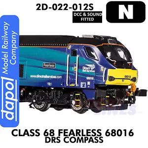 Class 68 Fearless 68016 DRS Compass DCC&Sound N 1:148 Dapol 2D-022-012S - Picture 1 of 8