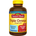 Nature Made Triple Omega 3-6-9 Softgels Supplement 150 Count