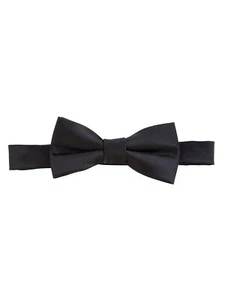 John Lewis Boy Plain Bow Tie / Black S/M Brand New - Picture 1 of 1