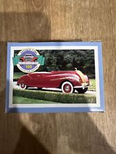 Panini Antique Cars 1st Collector Edition Complete 100 Card Set