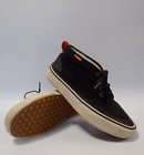Vans Lace Up Trainers Size 5.5 Finisterre Chukka Black Wool Canvas Mens Womens