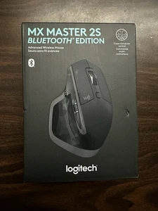 Logitech MX Master 2S Bluetooth Edition Wireless Mouse Hyper-Fast Scroll Mac/PC - Afbeelding 1 van 2