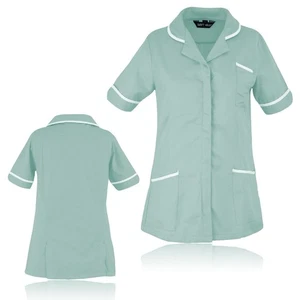 Nurse Uniform Tunic Dentist Therapist Maid Nursing Healthcare Hospitality Carers - Picture 1 of 4