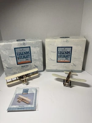 Hallmark Legends in Flight - Set Of 2 - Bleriot XI - Wright Flyer - Image 1 of 4