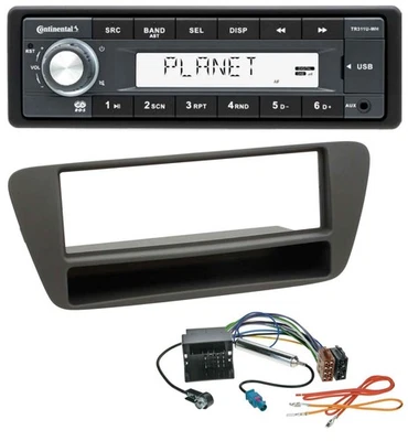 Continental USB MP3 AUX 1DIN Autoradio für Audi Q3 (8U, 2011-2018) - Bild 1 von 4