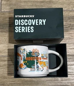 2024 Starbucks Discovery Series Houston Texas Kaffeebecher 14oz NEU mit Karton - Bild 1 von 5