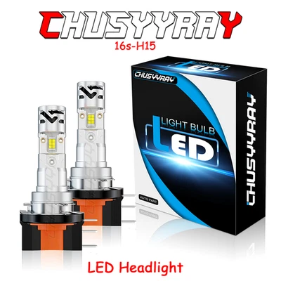 Faros LED de haz alto DRL para BMW M235i xDrive 2014-2016 2X H15 Foto 1 de 4