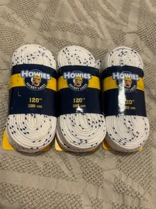 Lot of 3 Pairs of Howies Hockey Skate Laces, Size 120” - Picture 1 of 3