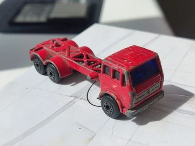 Matchbox Superfast No42 Mercedes Container Track 1976 England Diecast Retro Car - Image 1 of 4