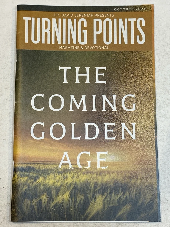 Turning Points Magazine Dr. David Jeremiah Presents Daily Devotionals Oct 2024 Foto 1 de 1