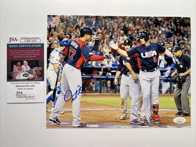 GIANCARLO STANTON Team USA WBC Baseball Autographed Signed Photo Picture COA - Image 1 of 2