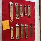 Lot of 10 Vintage BEER & BREWERY ADVERTISING CAN and BOTTLE OPENERS, Lot #3