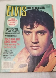 ELVIS ONE YEAR LATER MAGAZINE PUBLISHED 1978 - Picture 1 of 5