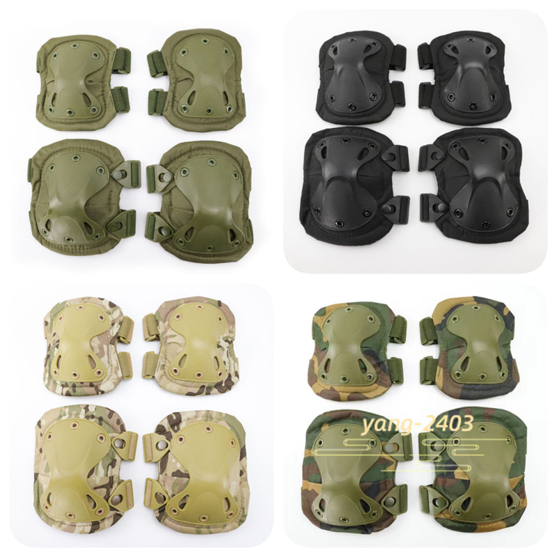 Military Tactical Army Combat Pads Knee Pad And Elbow Pad Set Outdoor Sport Pads