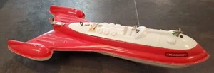 50s PLASTIC ELECTRIC SPEED BOAT DRAGONFLY DUBAN SHADE ESTELLE LINE HONEOYE FALLS - Picture 1 of 11