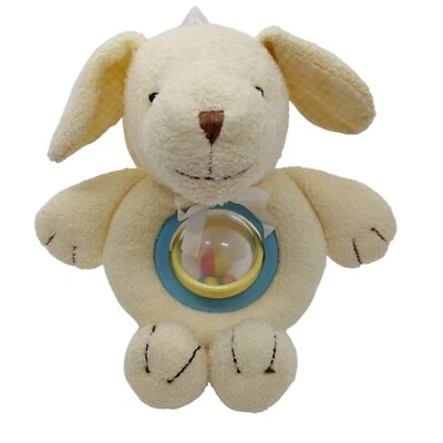 Carter's Just One Year Joy погремушка мяч живот игрушка щенок желтая плюшевая собака  - Изображение 1 из 4