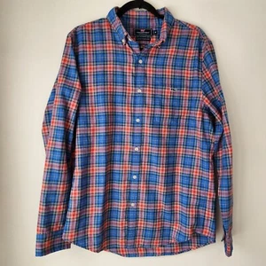 Vineyard Vines Performance Slim Fit Tucker Hemd Freizeit Button Down Blau Herren M - Bild 1 von 10