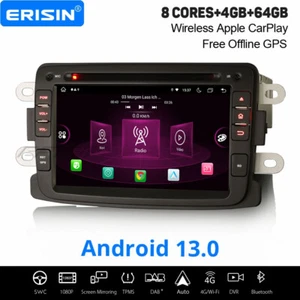 Carplay Navi Android 14 Autoradio Dacia Logan Dokker Sandero Duster Captur Lodgy - Bild 1 von 24