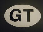 Gavin Turk "GT" Art Car Boot bumper sticker 2007