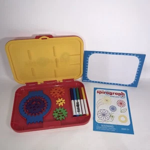The Original Spirograph Jr. con engranajes jumbo y marcadores lavables Usado en excelente estado - Imagen 1 de 7
