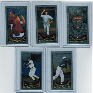 2011 UPPER DECK GOODWIN CHAMPIONS AARON CROW #214 MINI SILVER FOIL /89 RARE