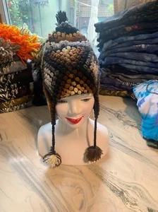 Gorros para mujer 100 % alpaca peruana pura - Imagen 1 de 16