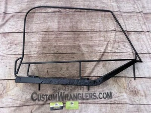 97-06 JEEP WRANGLER TJ LJ HALF 1/2 DOOR passenger RH SIDE UPPER WINDOW FRAME oem - Picture 1 of 3