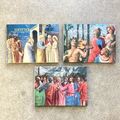 Lot of 3—Italian Renaissance Painting Books—RAPHAEL, GIOTTO, BRANCACCI CHAPEL - Image 1 of 4